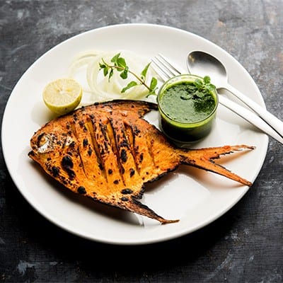 Fish Tandoori.