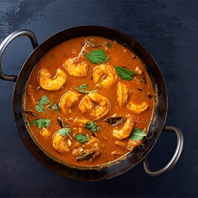Shrimp Korma.