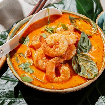 Shrimp Vindaloo.