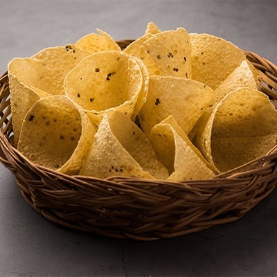 Papadum.