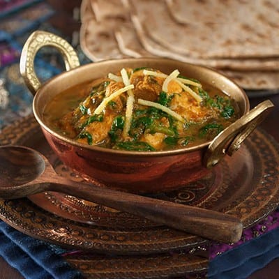 Chicken Saag Wala.