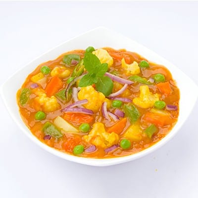 13c. Mixed Vegetable Curry.
