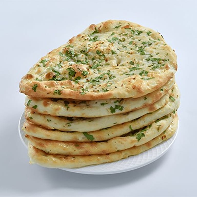 Delicious Garlic Naan Awaits