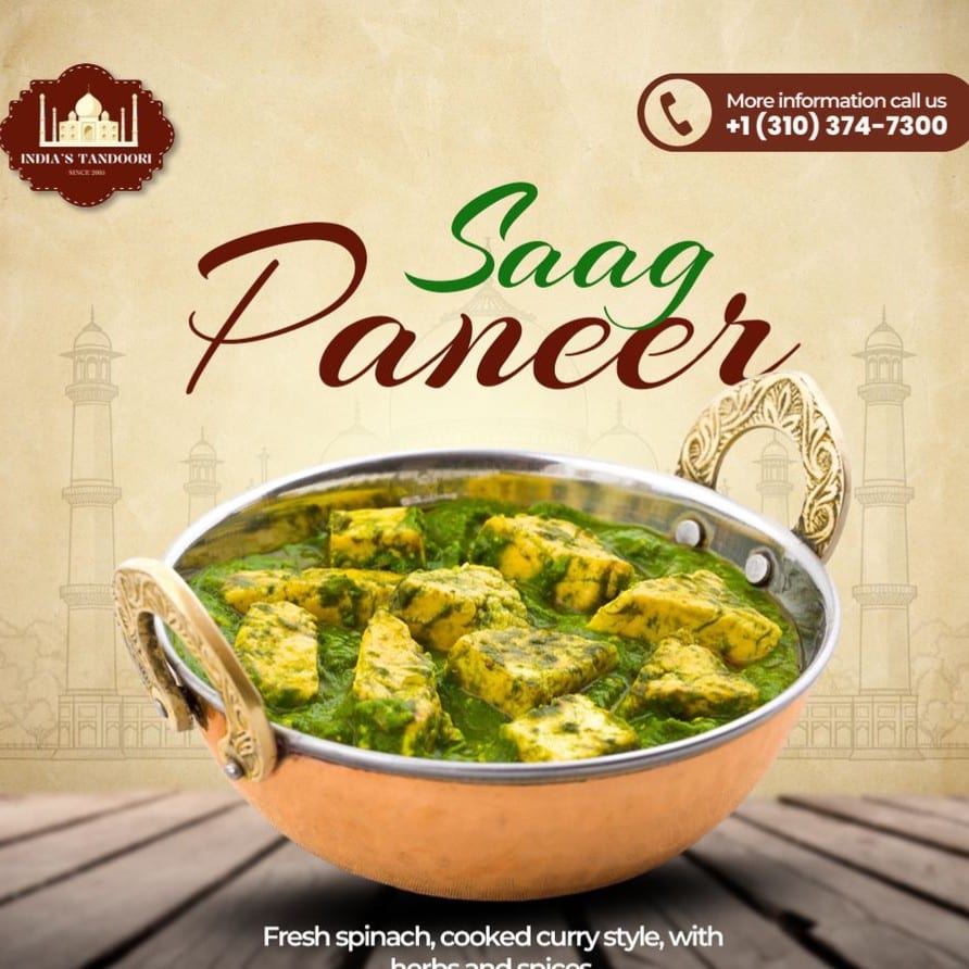 14d. Saag Paneer.