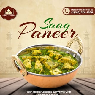 14d. Saag Paneer(sp)