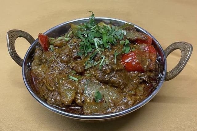 12. Karahi Gosht.